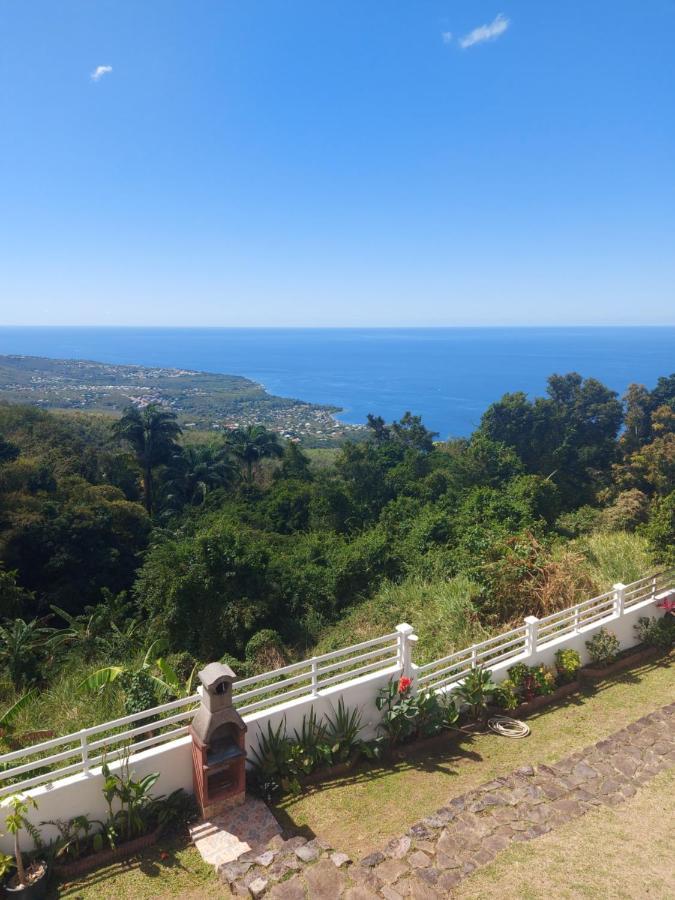 Belavue & Spa Prive, Avec Vue Panoramique Sur Mer, Jardin Creole Paysager, Jacuzzi Prive Bouillante Exteriér fotografie